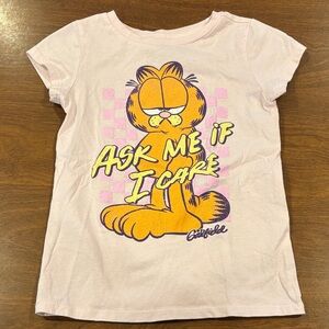 Nickelodeon Light Pink Garfield T-Shirt